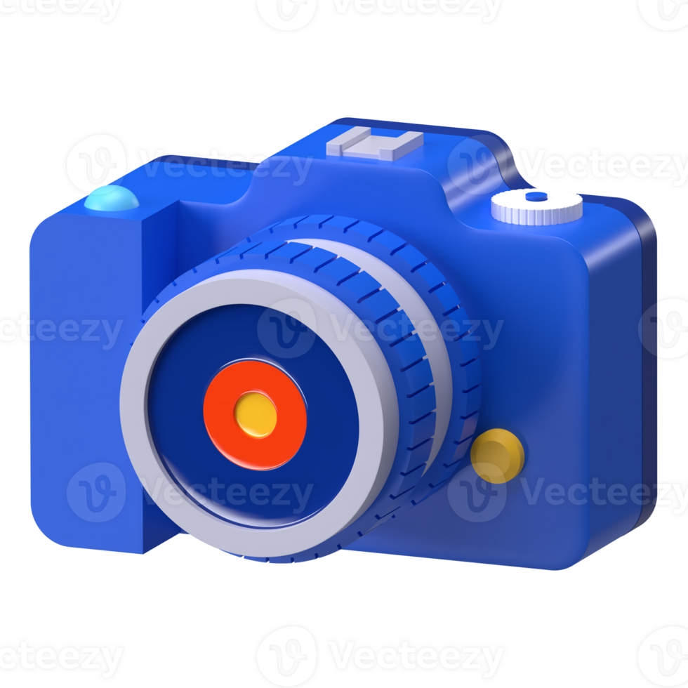 3D DSLR or Mirrorless Camera Icon png