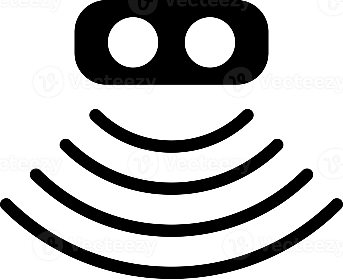 Motion sensor icon for your web site design, logo, app, UI. illustration png