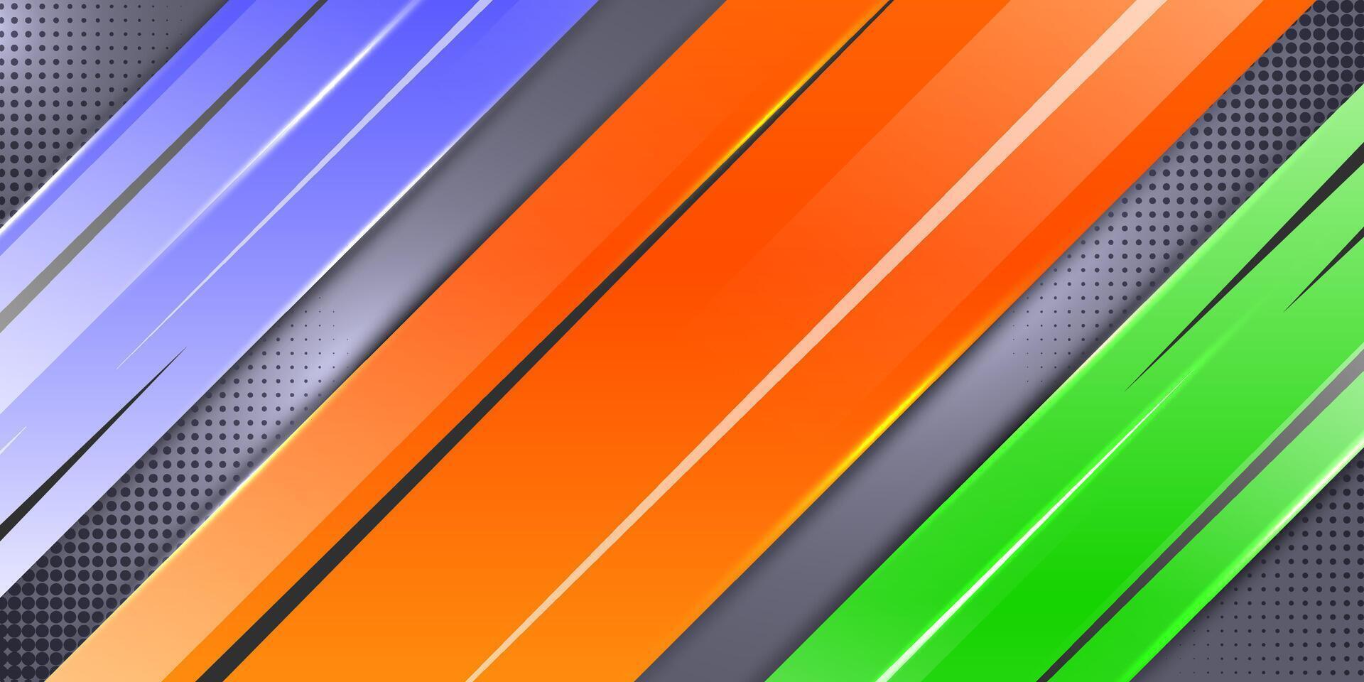 abstract background with colorful stripes vector