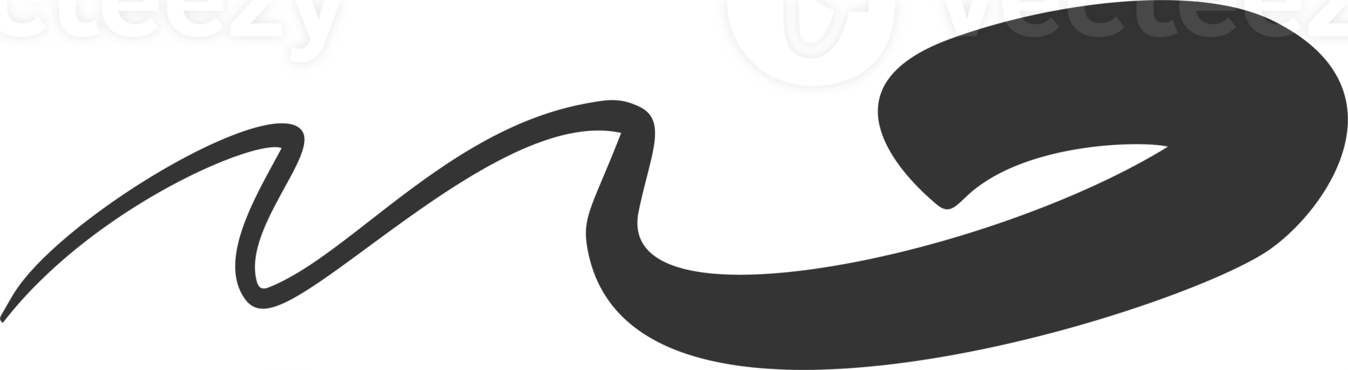 Swoosh underlines. Swish and swash swirl line. Squiggle hand drawn calligraphic stroke. Doodle decorative paint wavy flourish png