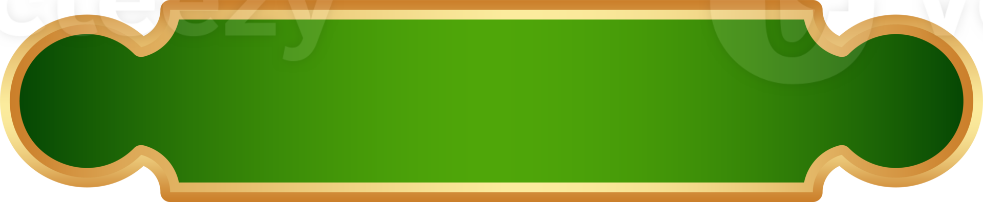Ramadan Islamic frame with golden border. Indian ribbon shape for oriental sale banner. Tag element with traditional Muslim ornament for vintage headline and text box png