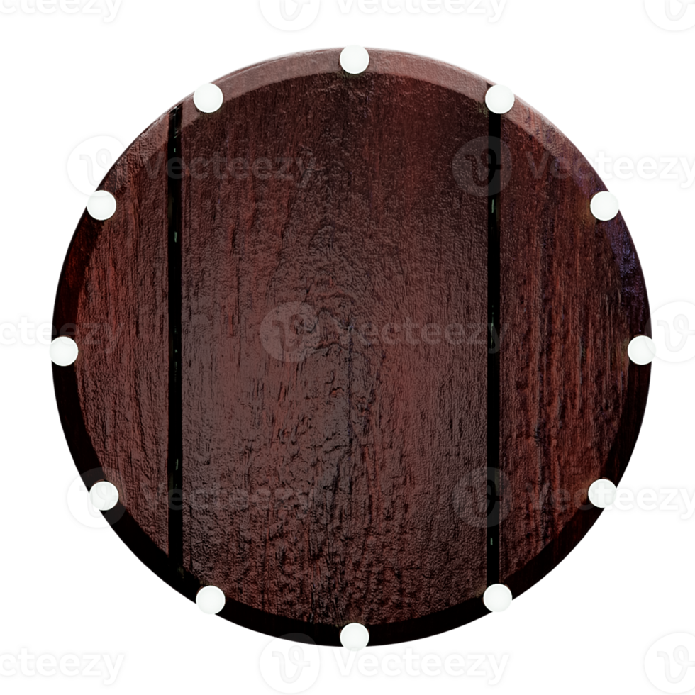 3d woodenn board element png