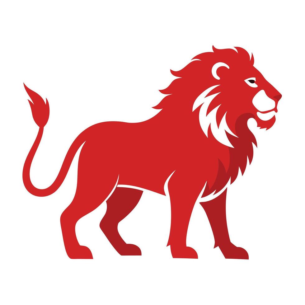 Lion logo illustration vector