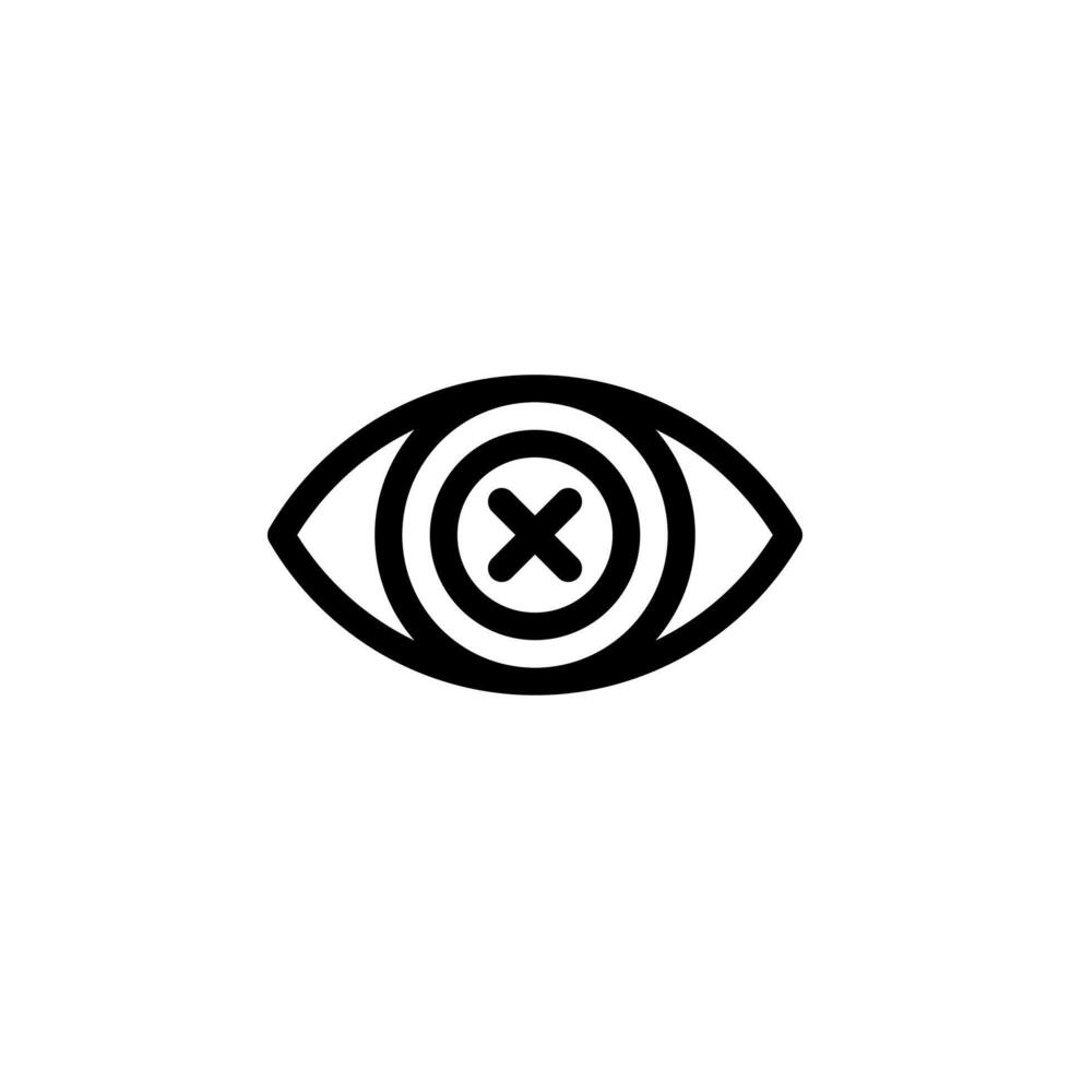 closed eye, eye slash, hide icon vector