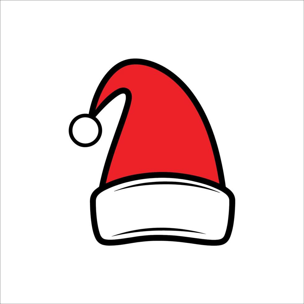 Santa Claus hat vector