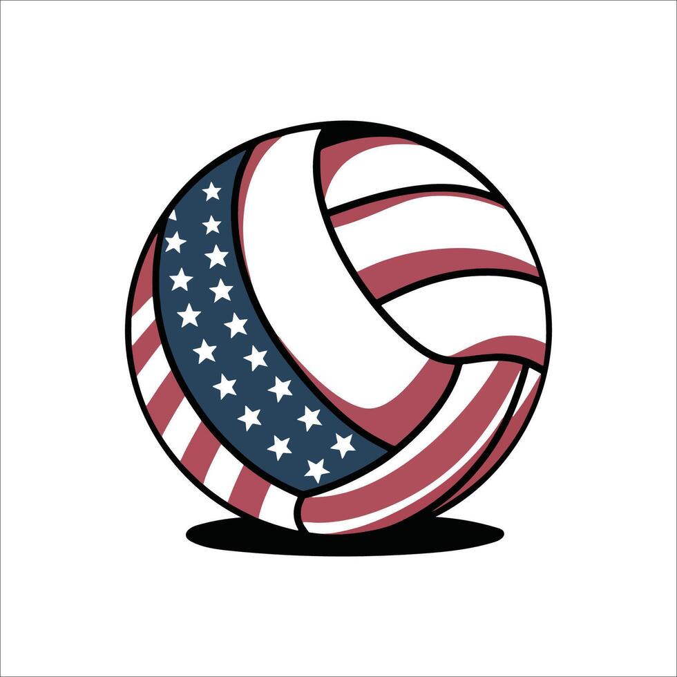 Volleyball Typography and Logos vector