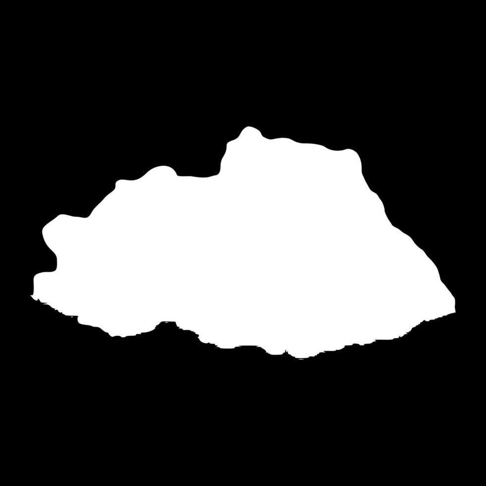 Savanne district map, administrative division of Mauritius. illustration. vector