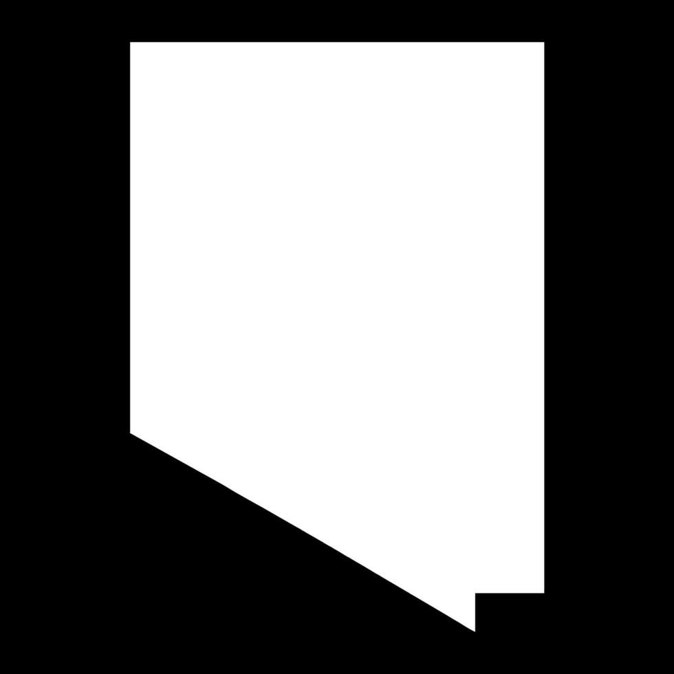 Kufra district map, administrative division of Libya. illustration. vector