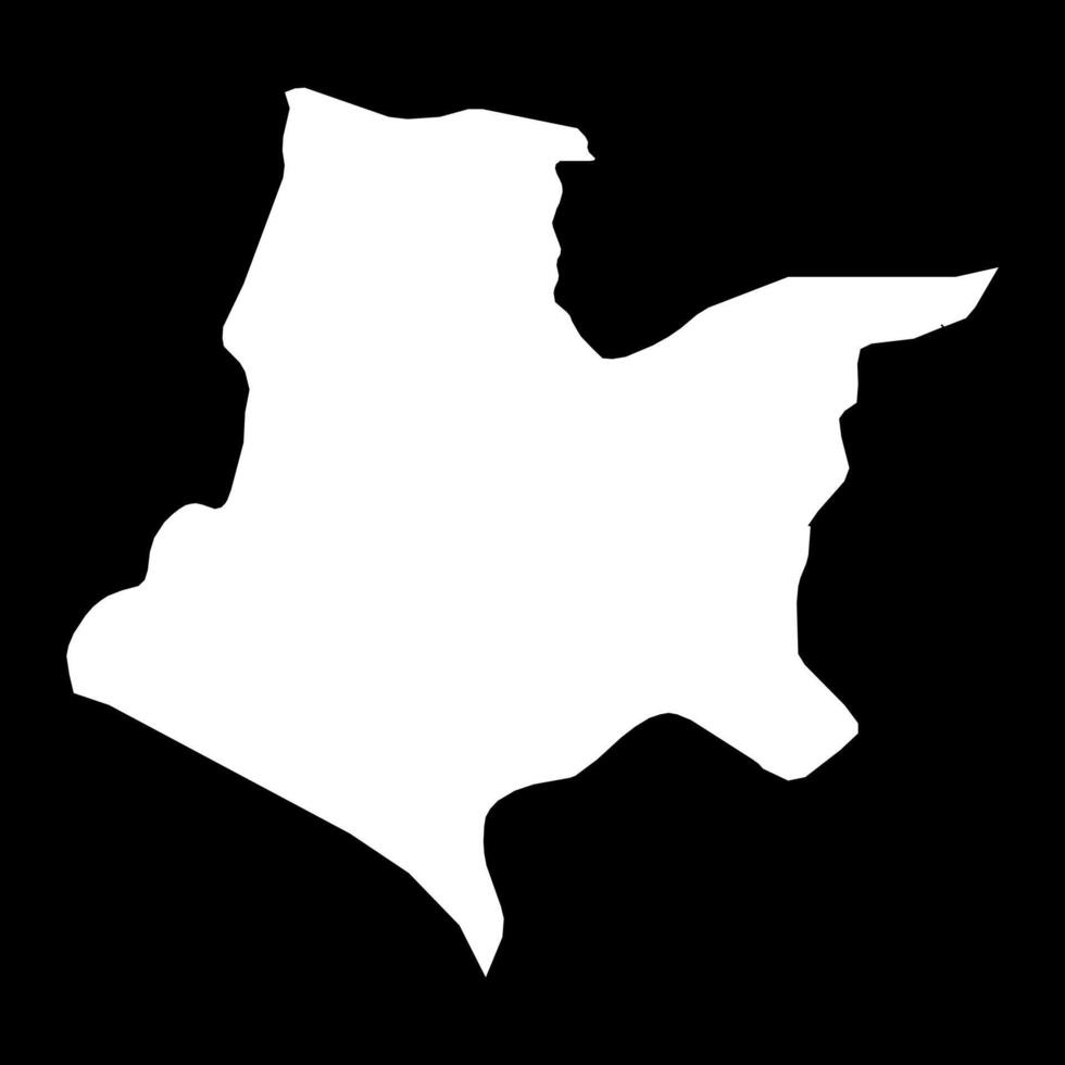 Bomi map, administrative division of Liberia. illustration. vector