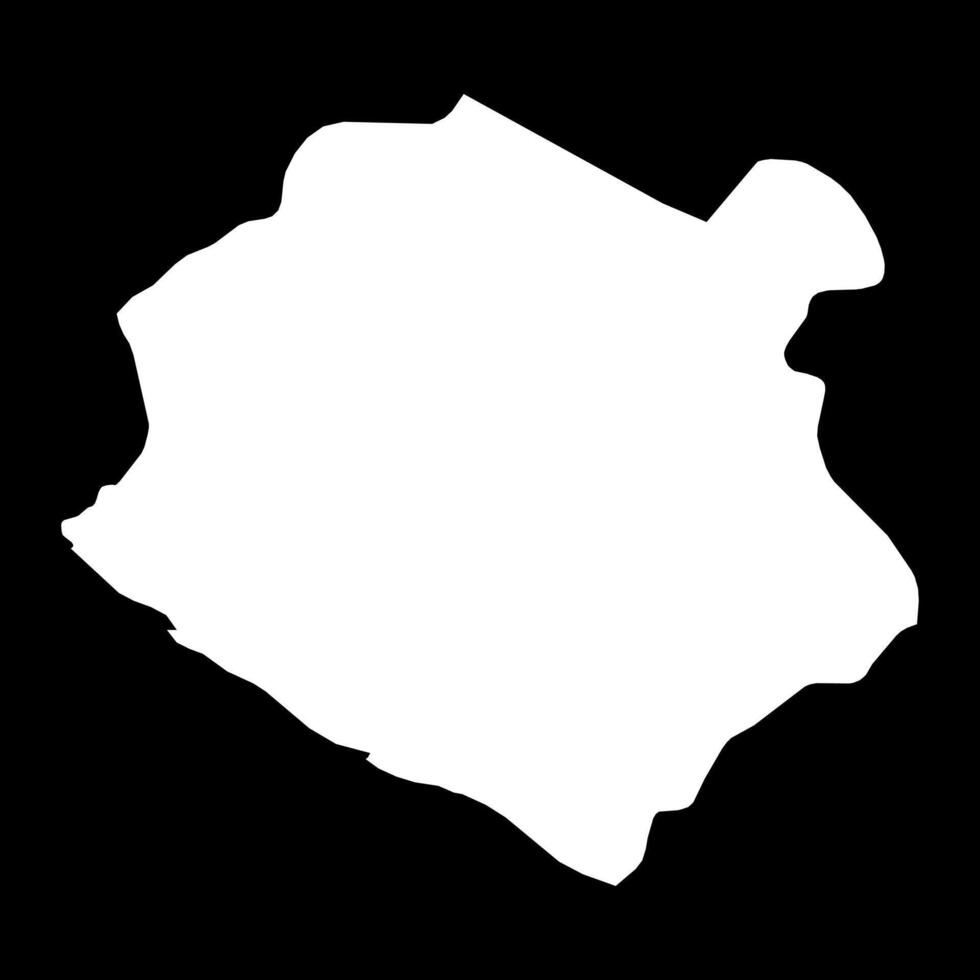Sinoe map, administrative division of Liberia. illustration. vector