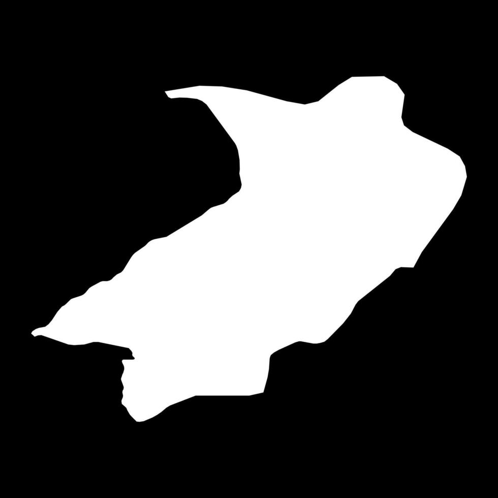 Gbarpolu map, administrative division of Liberia. illustration. vector