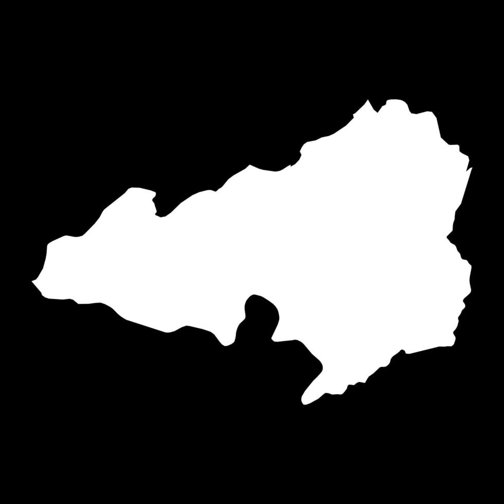 Bong map, administrative division of Liberia. illustration. vector