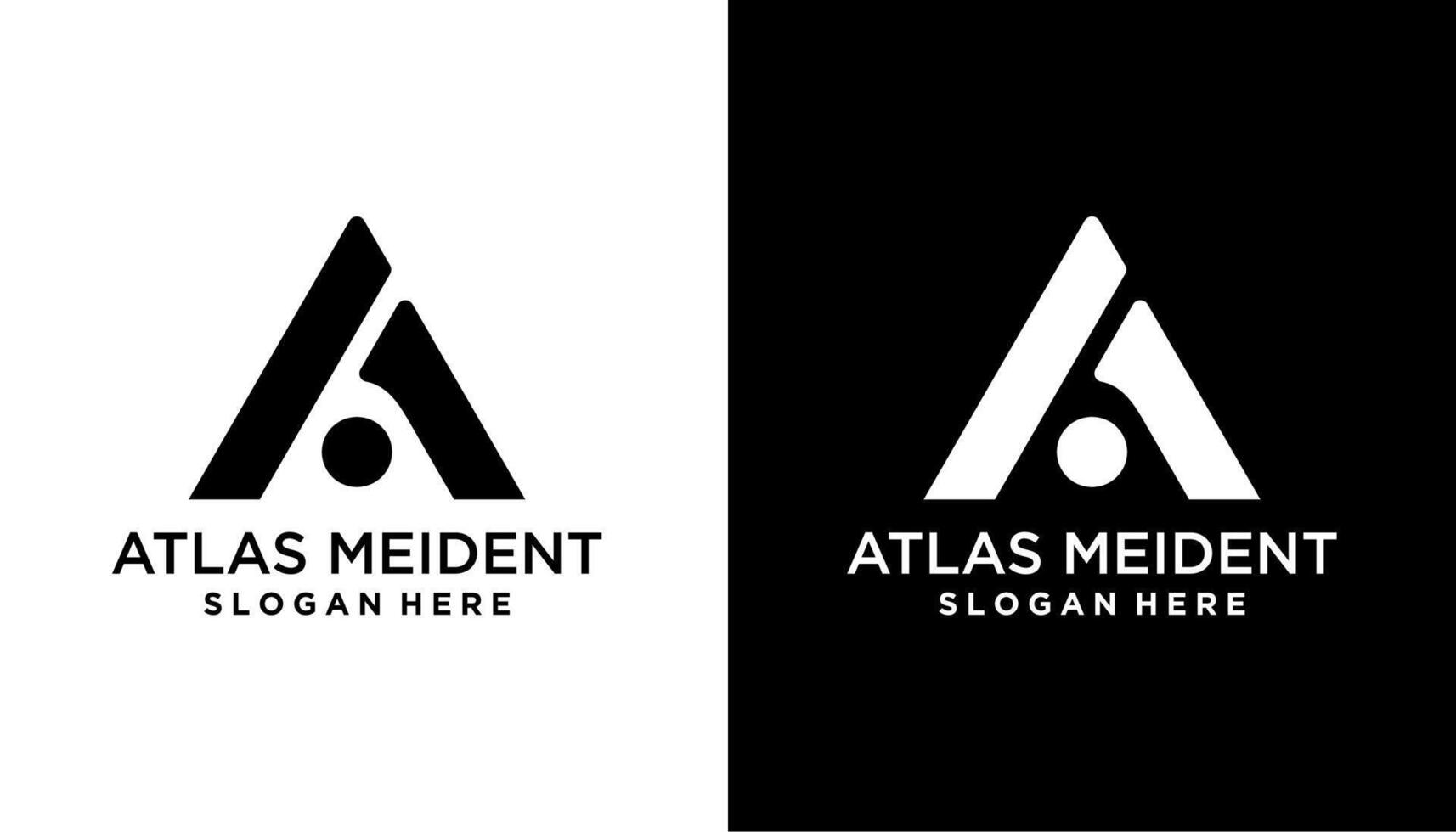 Logo design by atlas medent vector