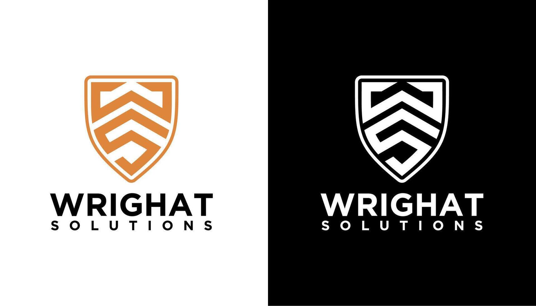 WS Letter logo design. icon modern Initial symbol. vector