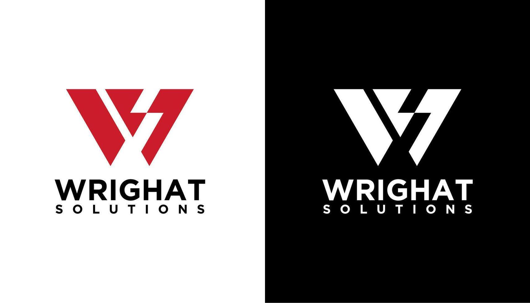 WS SW Alphabet Letter logo design. vector