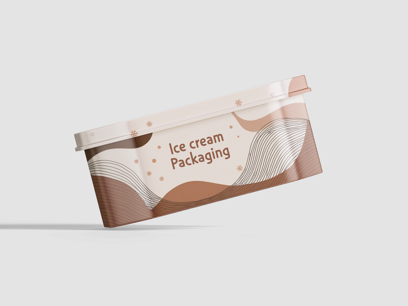 Editable mockup for presentation design psd
