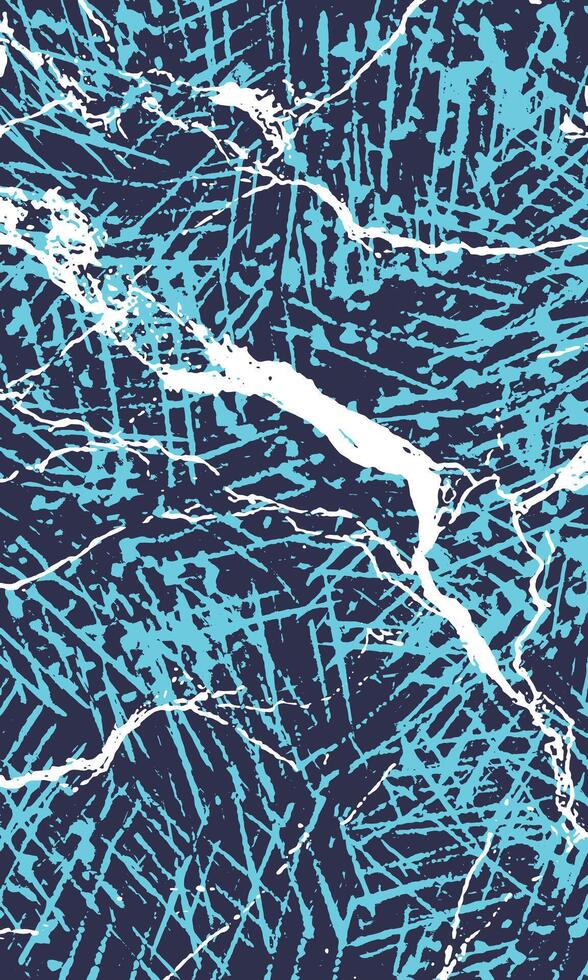 Abstract grunge blue ink splotch background for sublimation jersey vector