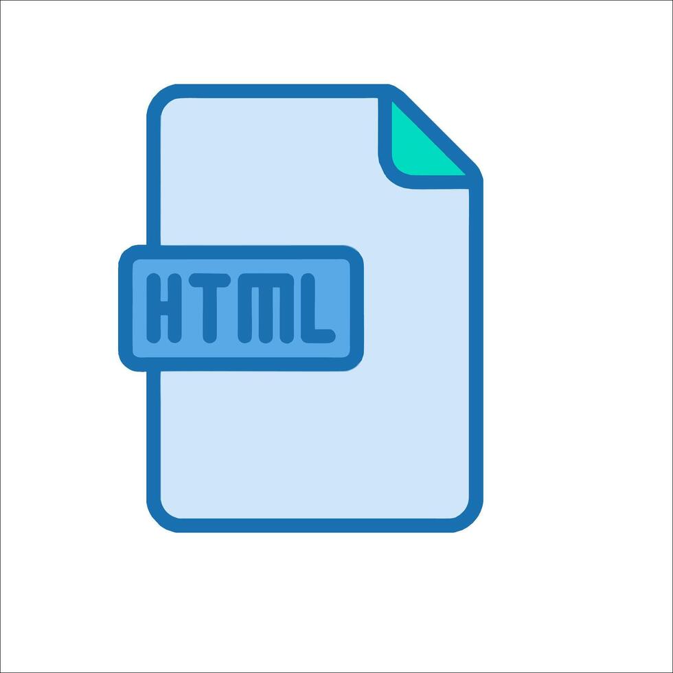 Html file icon 51559562 Vector Art at Vecteezy