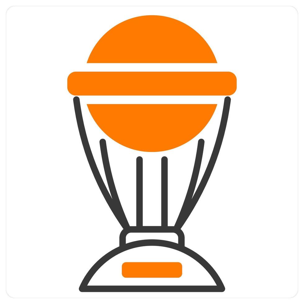 Trophy and medal icon concept vector