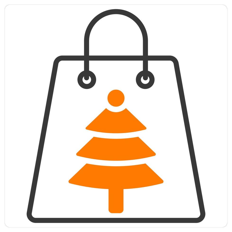 Christmas Shopping and gifts icon concept vector