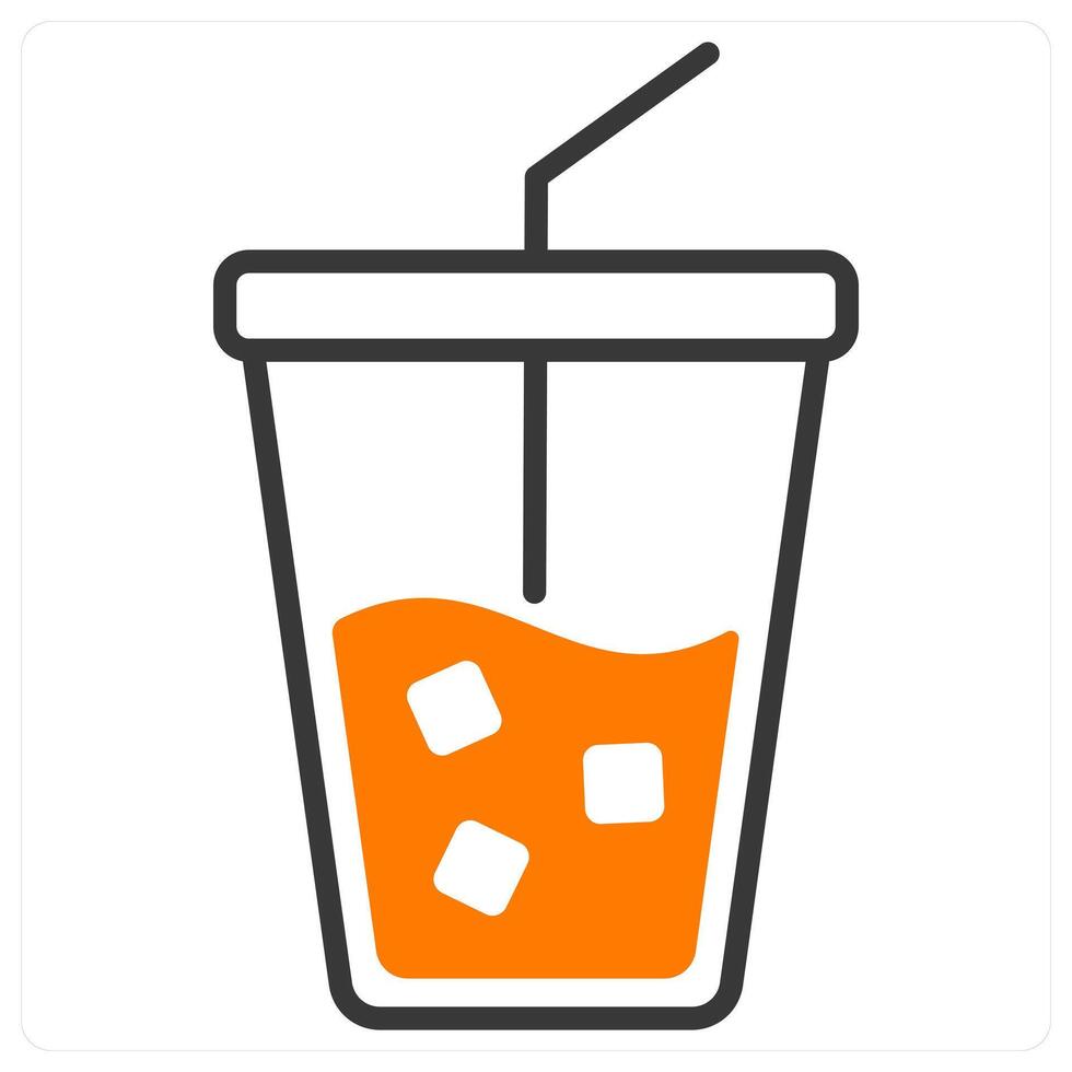 Soft Drink and soda icon concept vector