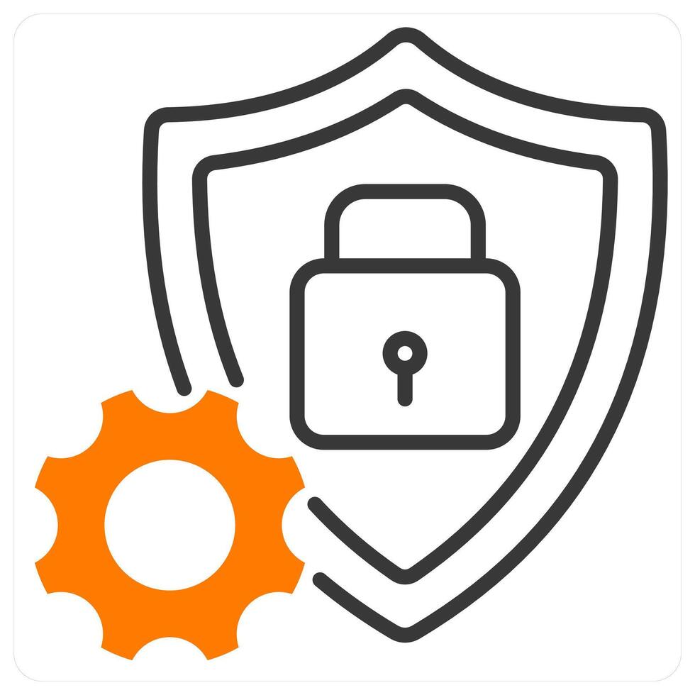 Privacy Control and access icon concept vector