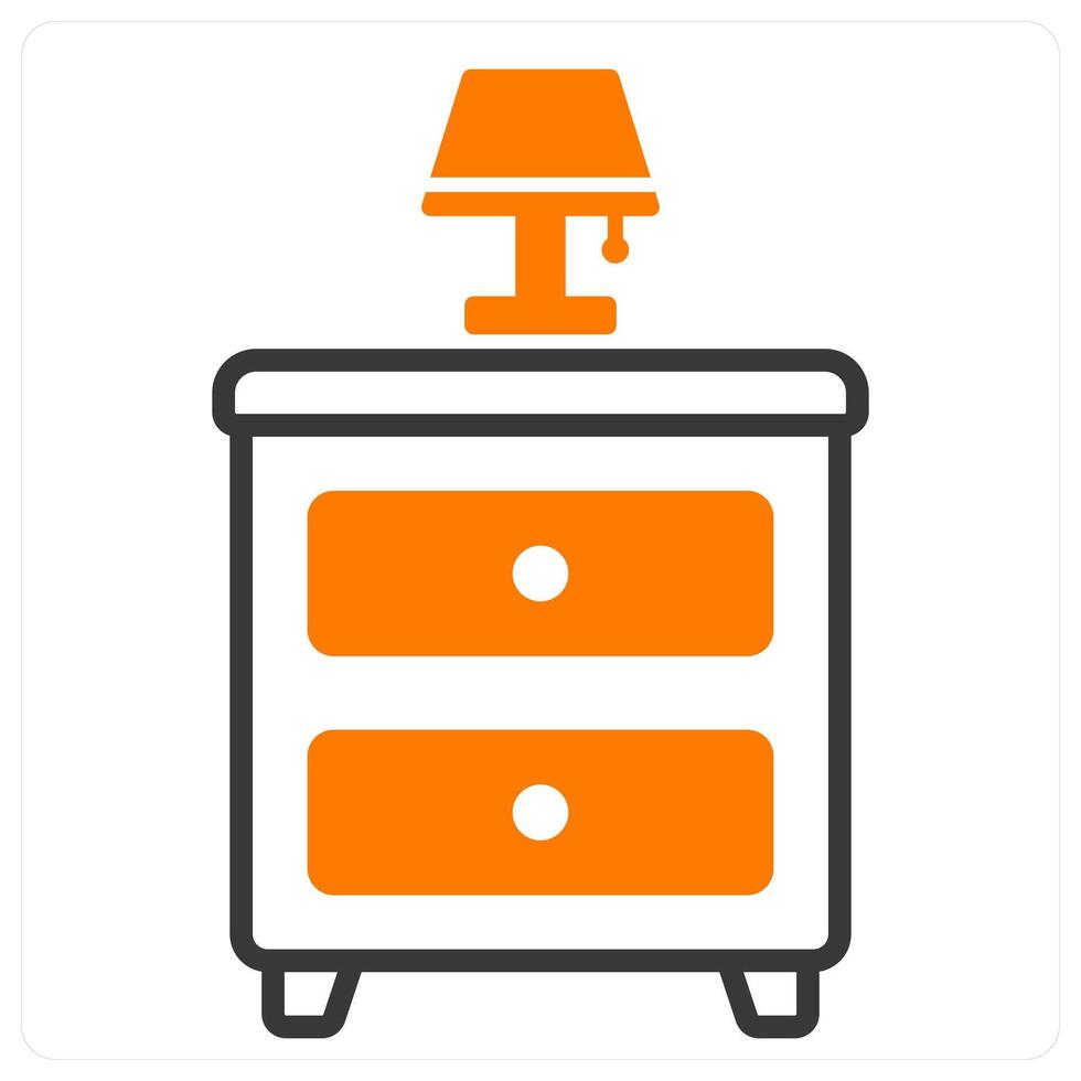 Side Table and side table icon concept vector