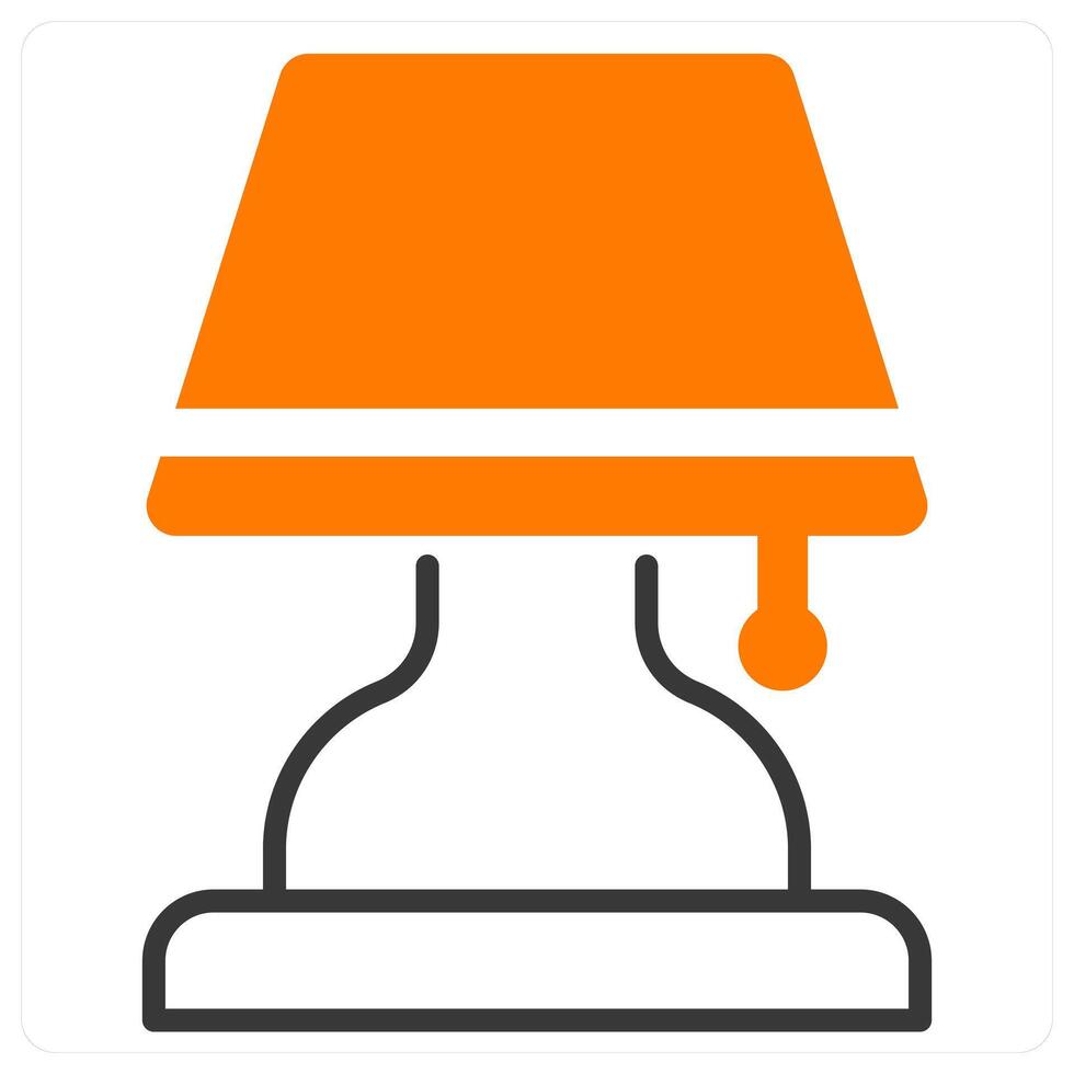 Lamp and light icon concept vector
