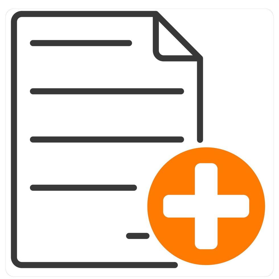 New File and upload icon concept vector