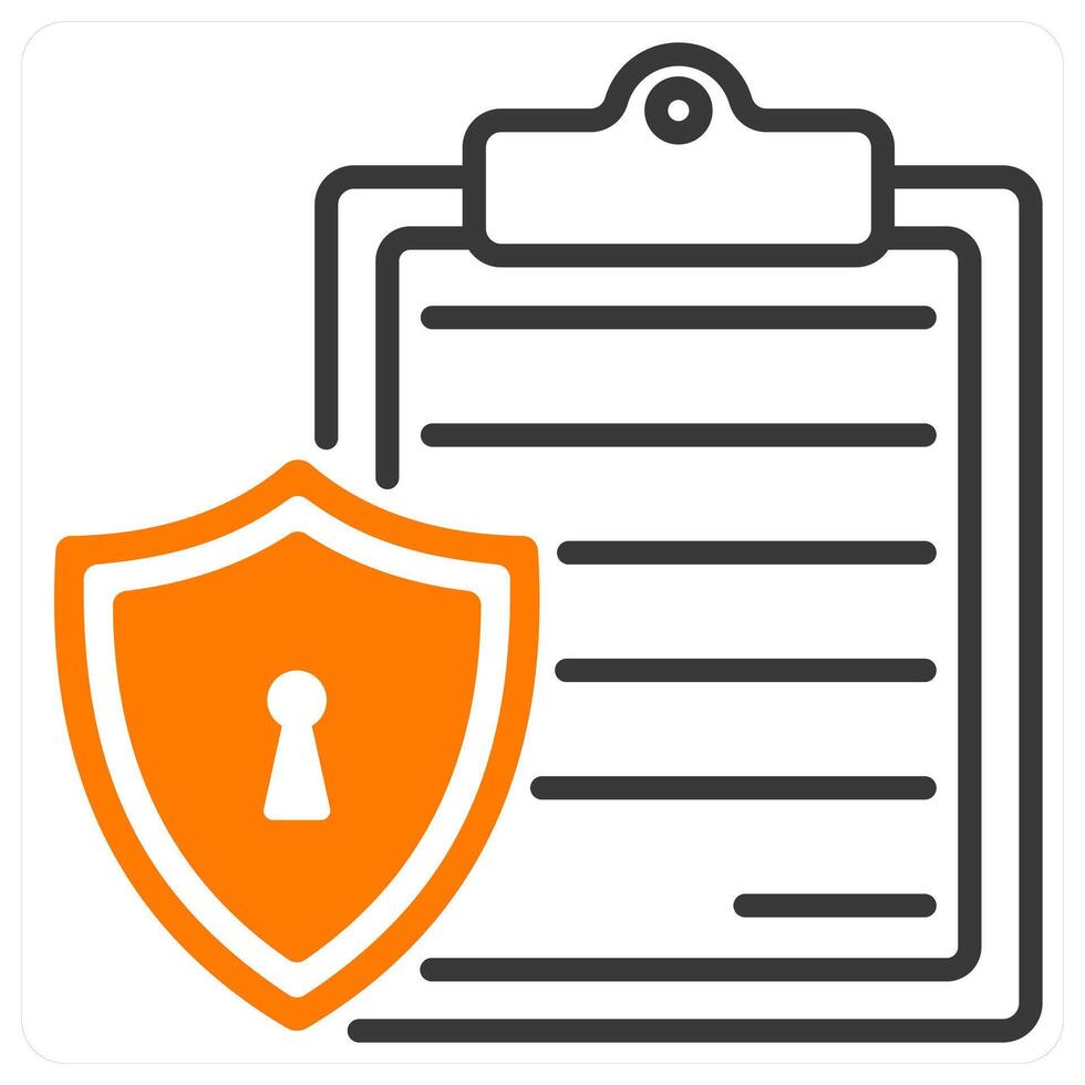 Privacy Policy and policy icon concept vector