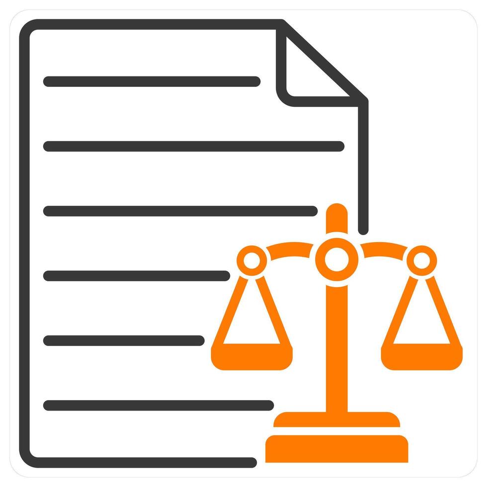Balance Sheet and assets icon concept vector