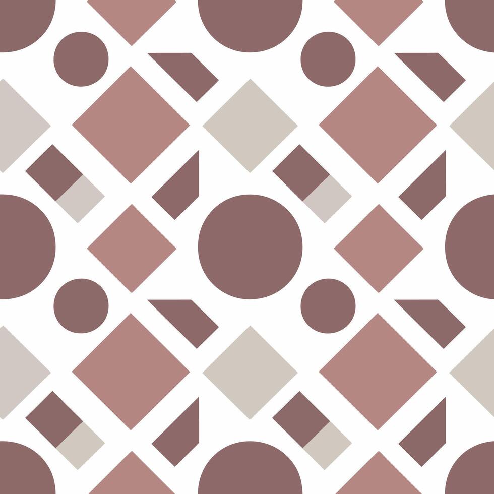Simple Geometric Pattern , Abstract Design with Soft Colors. vector