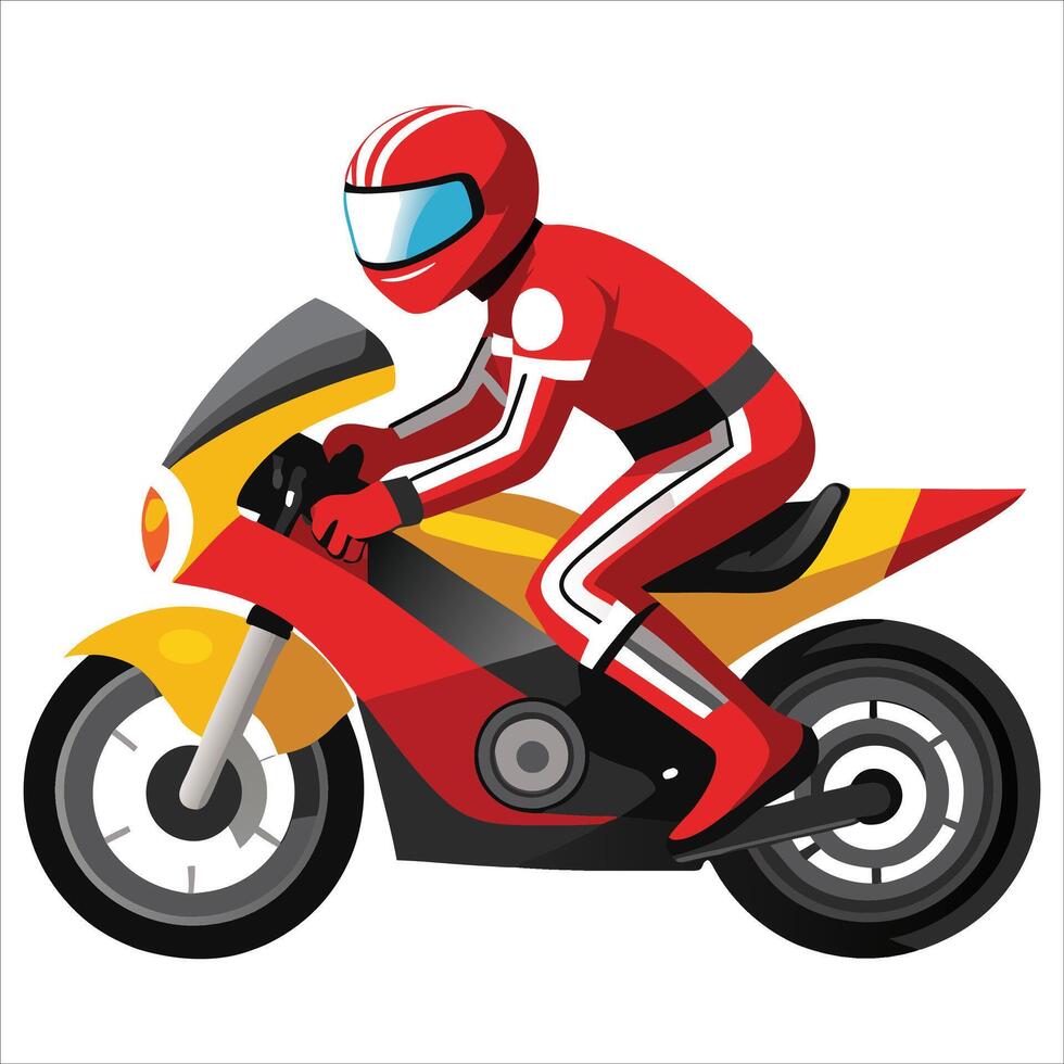 Feel the Rush, Live the Ride. vector