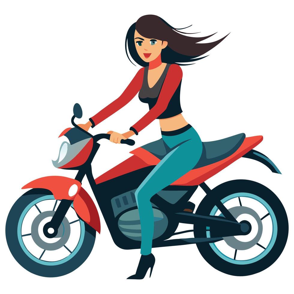 The Road Never Ends, and Neither Does the Ride. vector