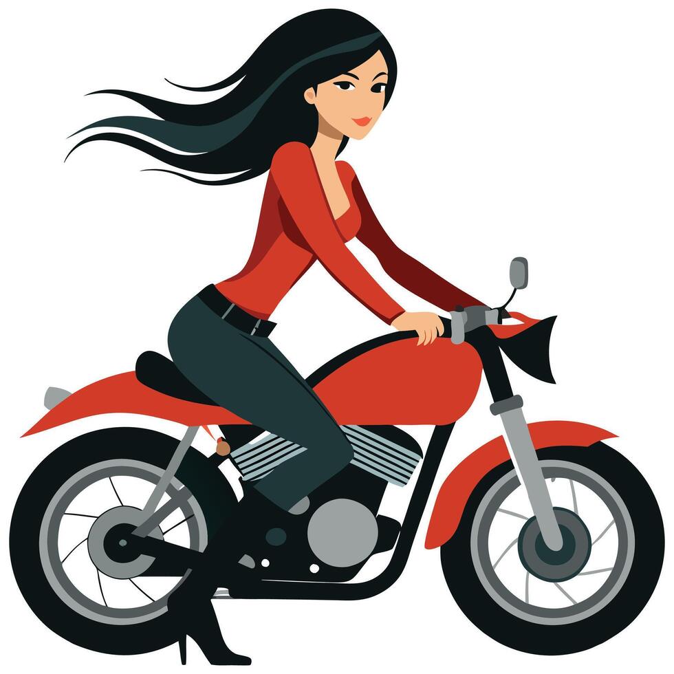 The Journey Is the Destination, Embrace the Ride. vector