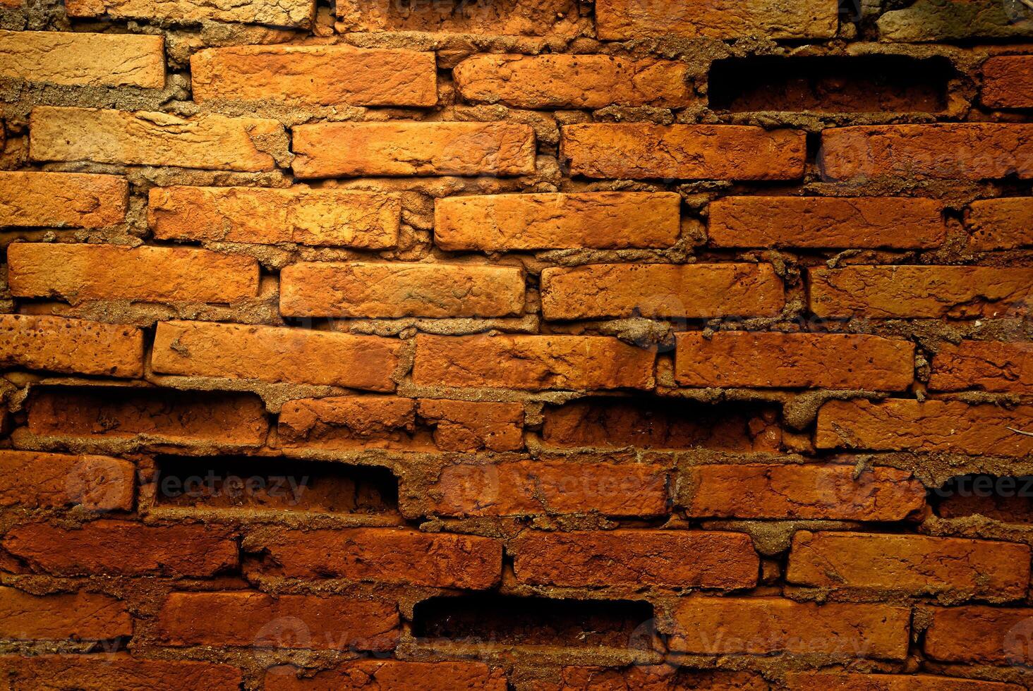 Red brick walls photo