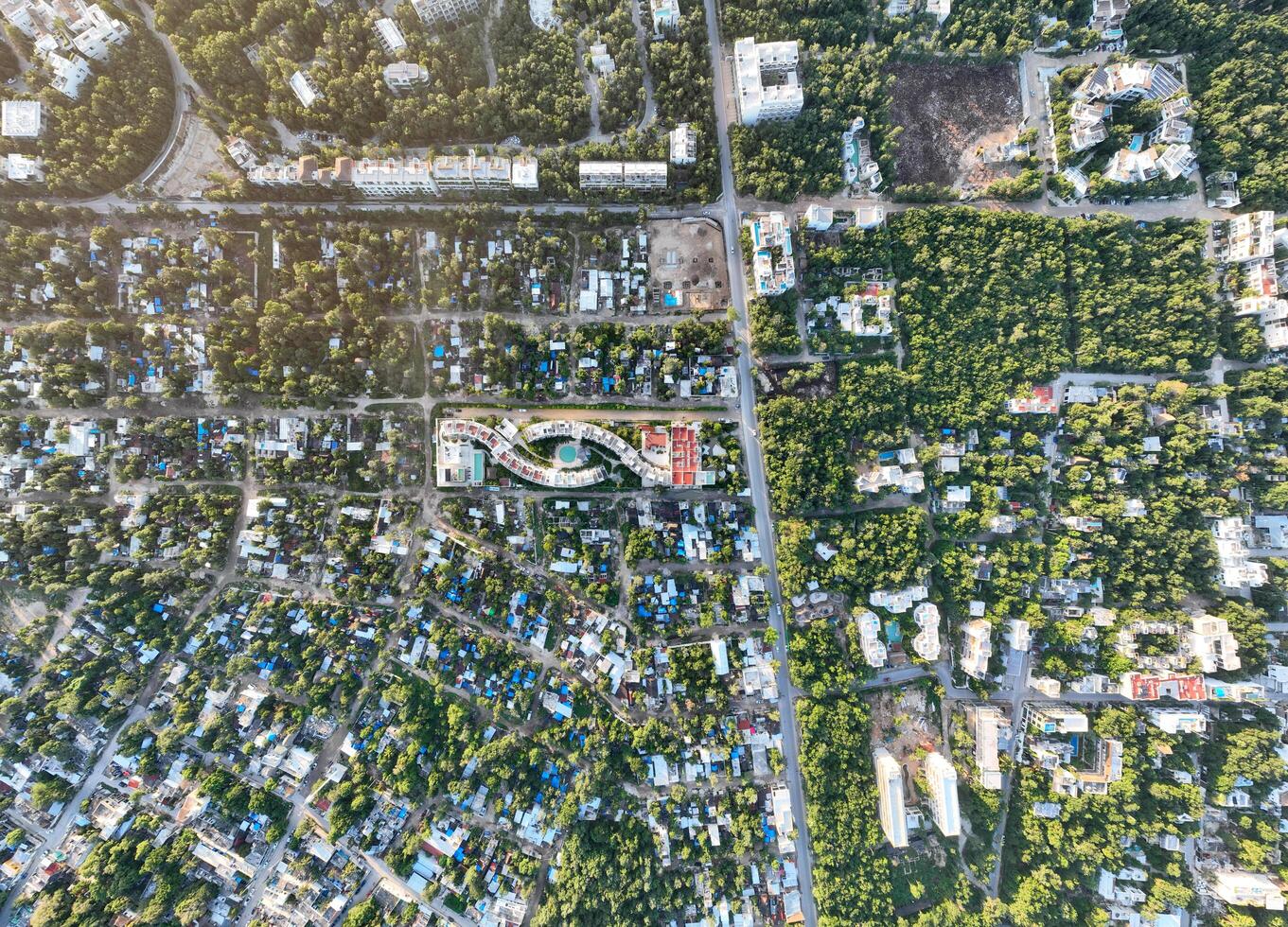 Aerial View - Tulum, Mexico photo