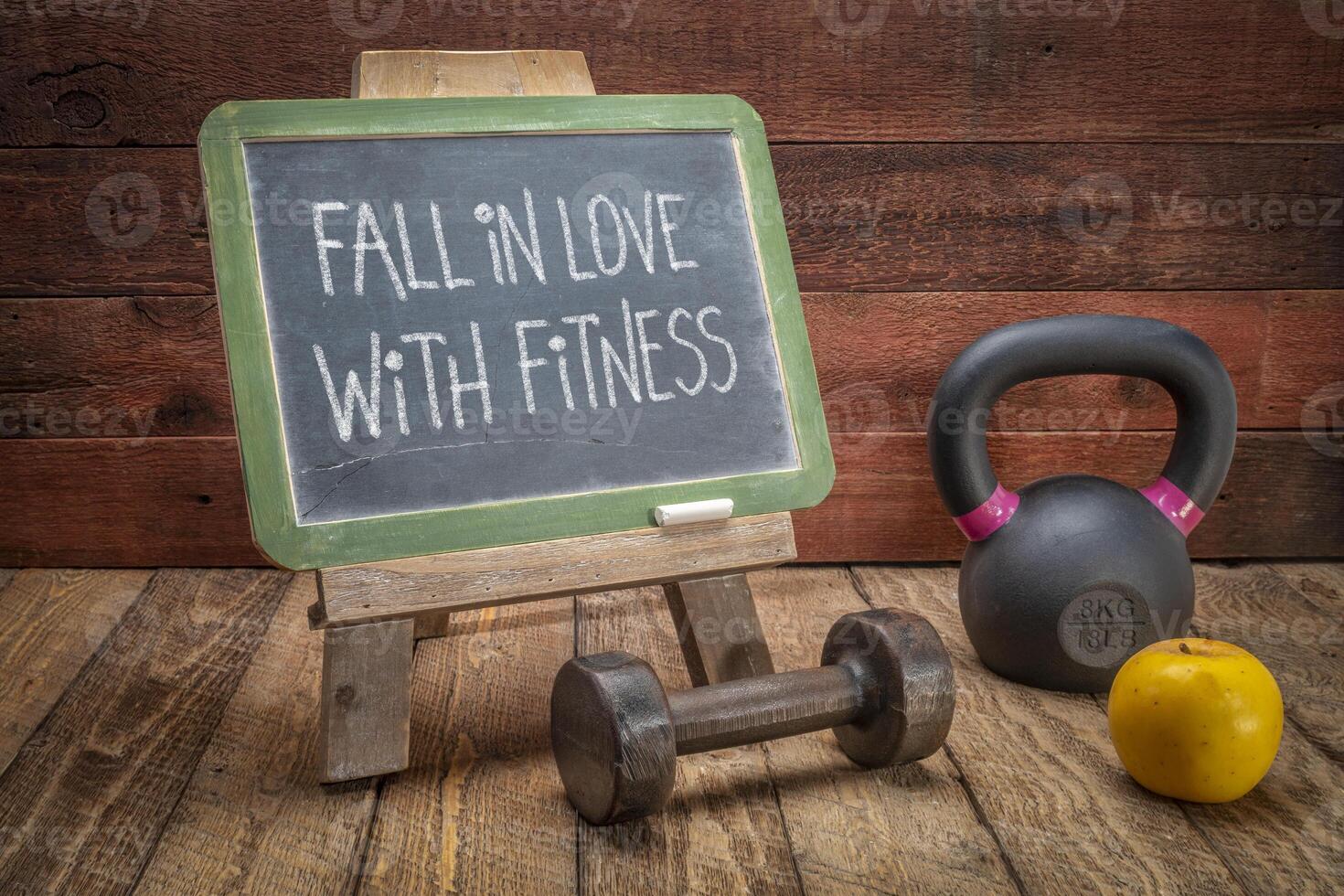 fall in love with fitness photo