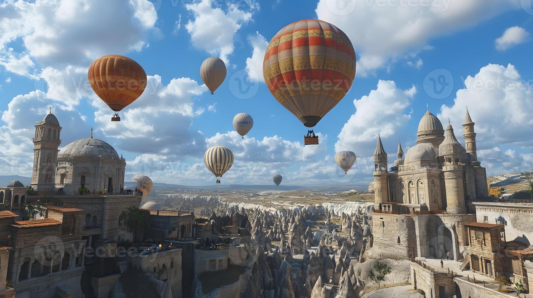Soft Clouds and Quiet Valleys, The Art of cappadocia photo