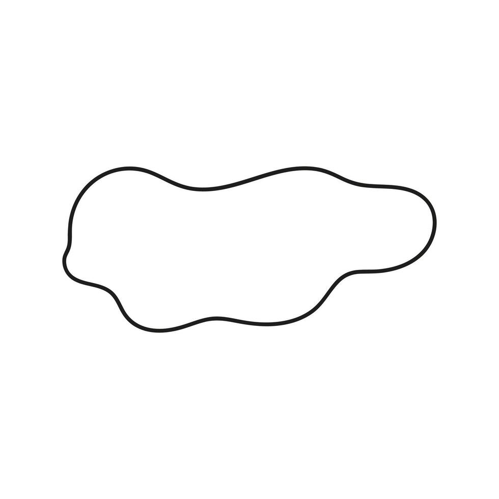 Empty speech bubble for message and text. Hand drawn doodle quotes boxes illustration. vector