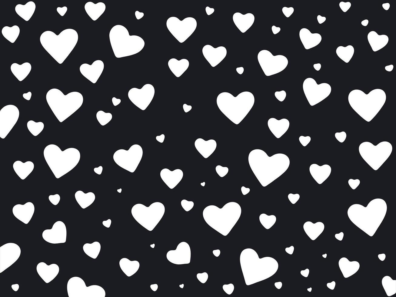 Valentines Day background in minimalistic. vector
