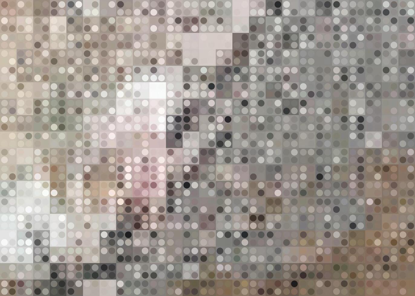 A pattern of gray and white dots vector