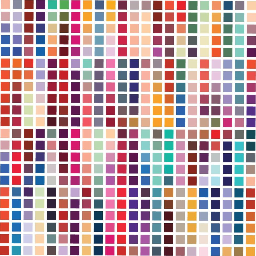 Colorful squares pattern background vector