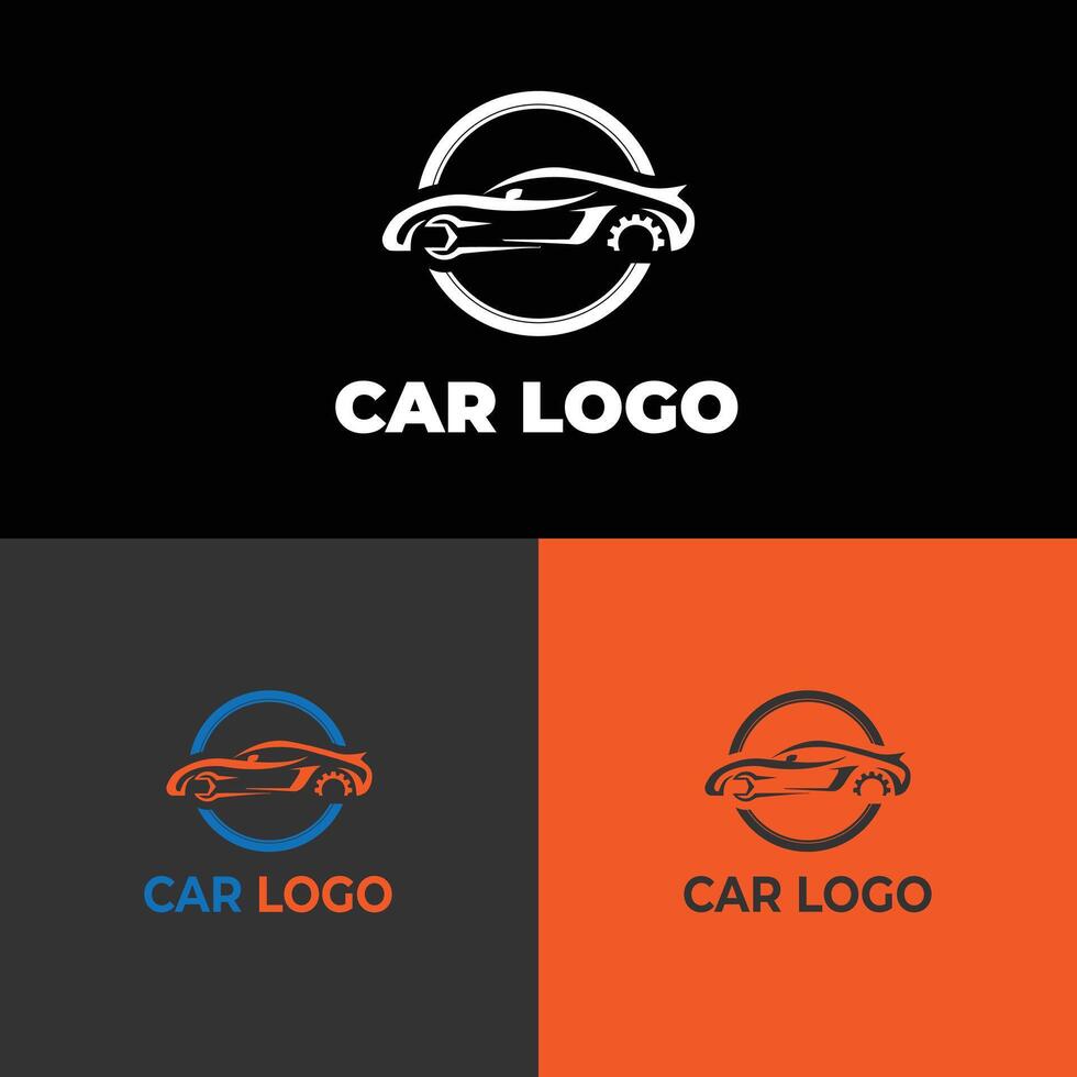 car logo design template, illustration vector
