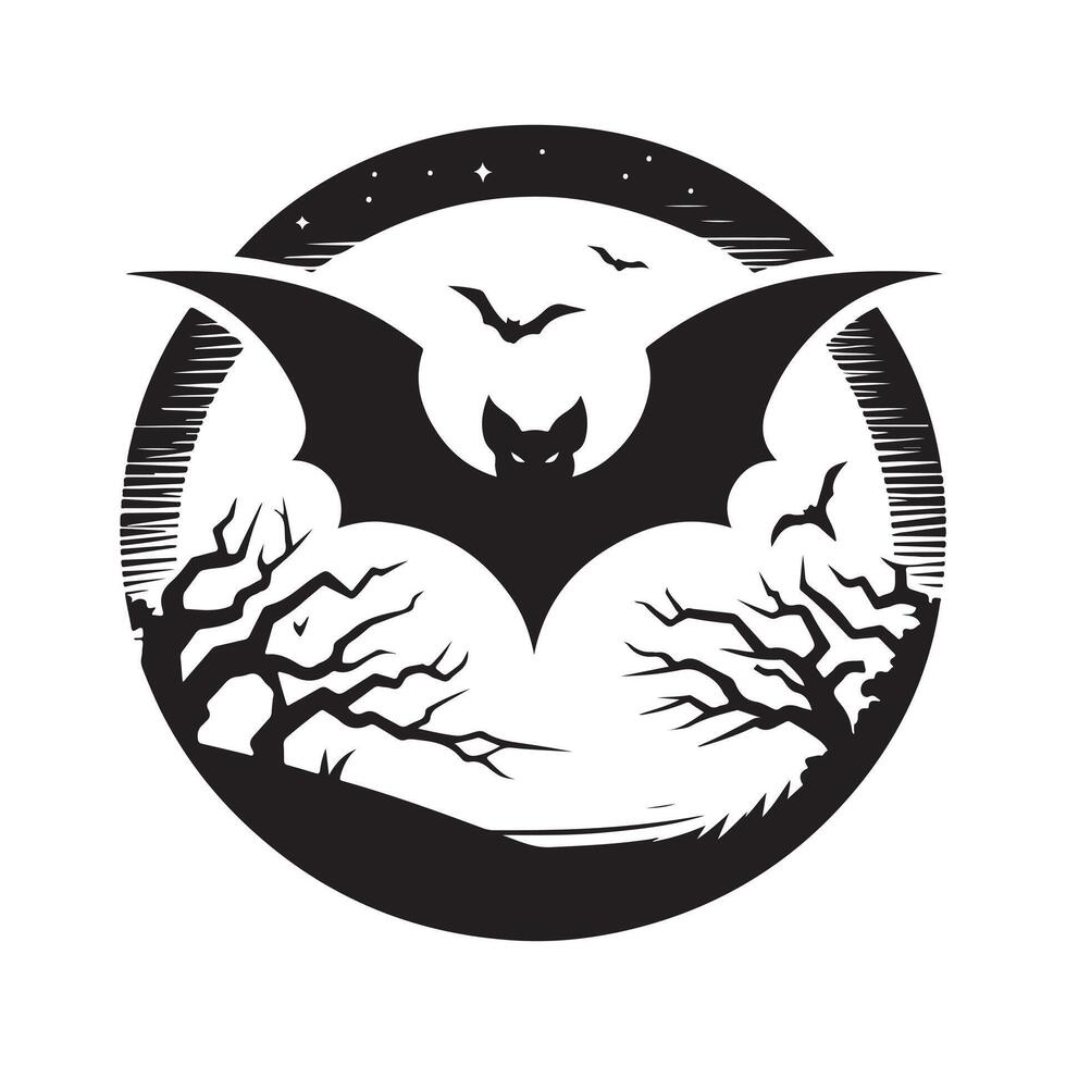 Bat Twilight Glowing Dark , Twilight, Glowing vector