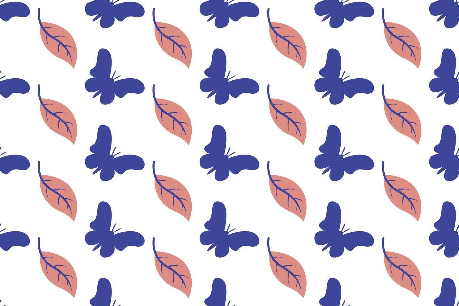 Nature seamless pattern background vector