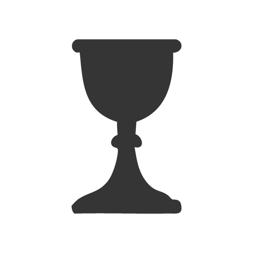 A minimal chalice design for print vector