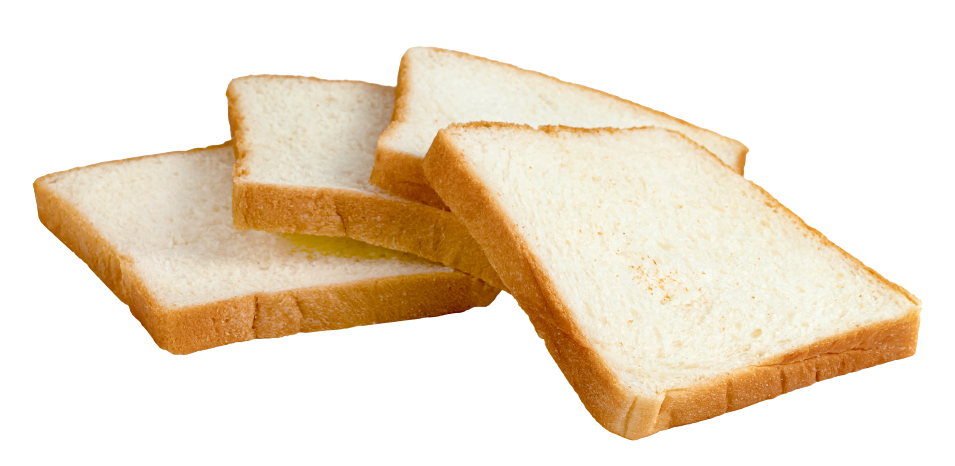 Sliced bread isolated png