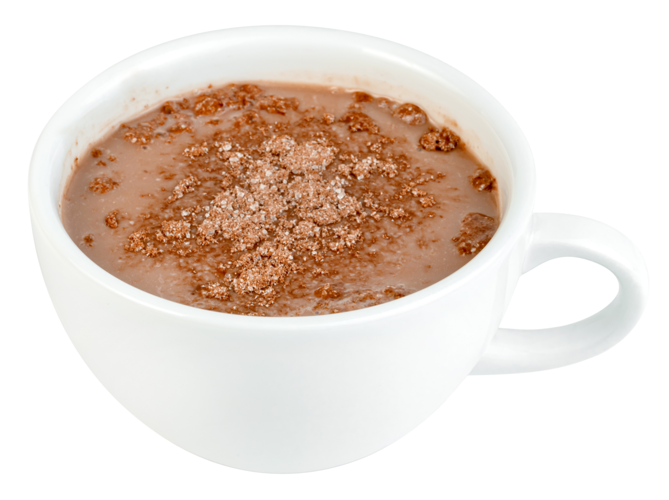 hot chocolate with coffee cup isolated png