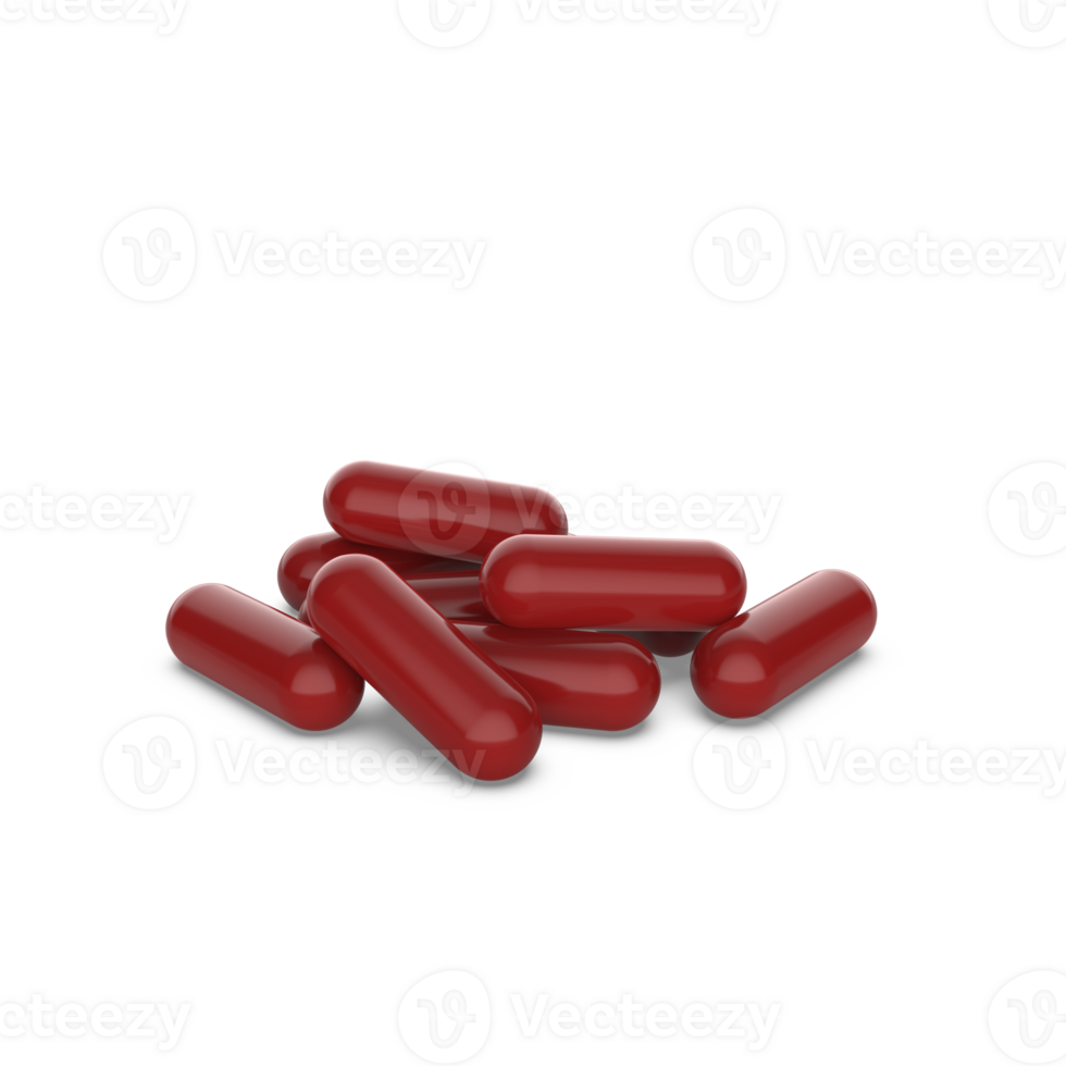 red pills in transparent background png